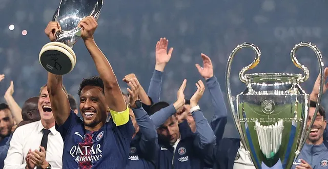 photo  le psg, vainqueur de la ligue des champions, va disputer la coupe intercontinentale en décembre au qatar.  &copy;  franck fife / afp 