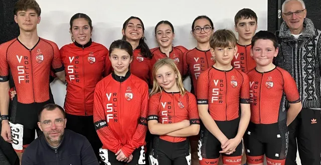 photo  la délégation du vsf roller à evron.  &copy;  vsf roller 