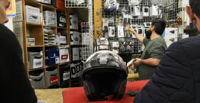 photo  le choix du casque de moto ne doit pas être fait à la légère (photo d’illustration).  &copy;  hans lucas via afp 