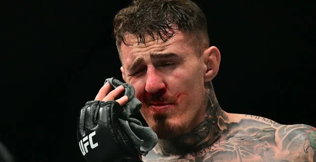 photo  tom aspinall se verrait bien affronter francis ngannou en boxe après sa revanche contre ciryl gane.  &copy;  giuseppe cacace/afp 