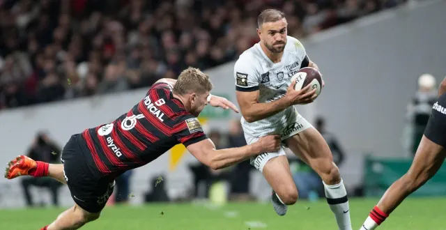 photo  les toulousains ont été sanctionnés dans le cadre du transfert de melvyn jaminet de perpignan à toulouse, en 2022.  &copy;  dppi via afp 