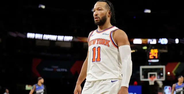 photo  jalen brunson a obtenu 27 voix aux élections municipales new-yorkaises.  &copy;  getty images via afp 
