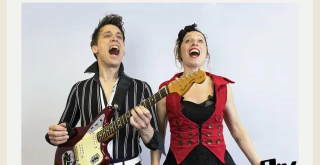 photo  sylvain couëdel et julie bossard seront au bistro broc café avec leur spectacle « parole, parle d’amour ».  &copy;  association blues spirit 