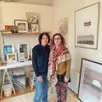 photo isabelle aubry (à gauche) et marie tijou viennent d’ouvrir l’atelier d’artistes oxymage, dans les anciens locaux de l’office de tourisme de tourouvre.