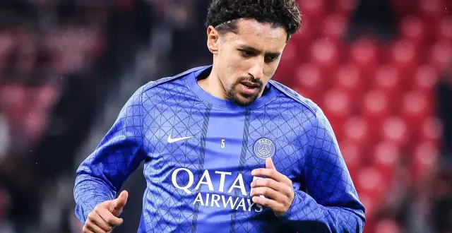 photo  marquinhos est prêt à jouer la finale intercontinentale ce mardi 16 décembre contre flamengo, selon le coach parisien.  &copy;  matthieu mirville / afp 