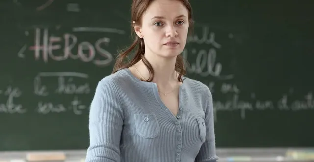 photo  sara forestier, ici jouant le rôle d’une institutrice dans le film « primaire », sorti en 2017.  &copy;  archives matthieu chauveau 