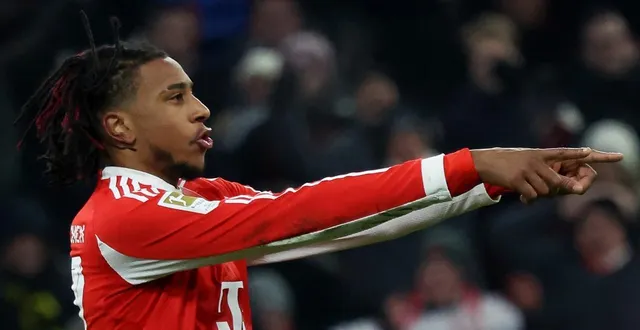 photo  michael olise a lui aussi le droit à sa chanson en allemagne.  &copy;  karl-josef hildenbrand / afp 