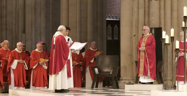 photo  la béatification s’est déroulée samedi 13 décembre 2025 à notre-dame de paris.  &copy;  © yannick boschat / diocèse paris 