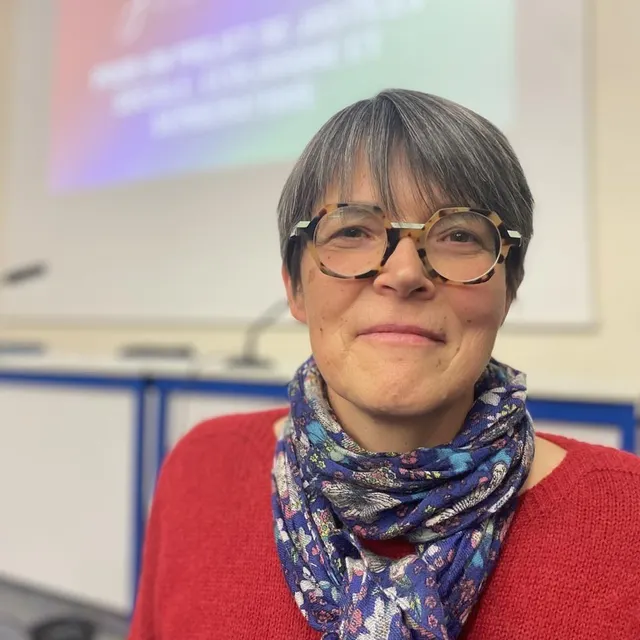 photo lydie buguet, 53 ans, professeure des écoles à l’école molière d’alençon, sera numéro 2 sur la liste.  ©  ouest-france