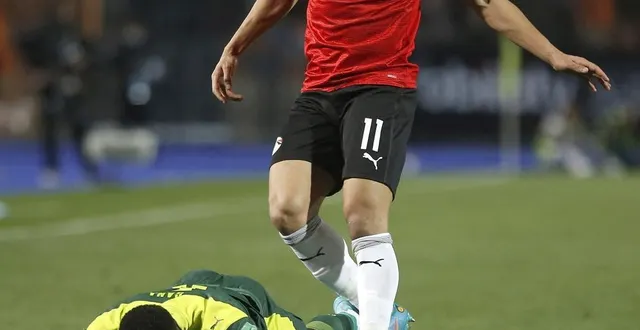 photo  mostafa mohamed et les pharaons se sont imposés face au nigeria en match de préparation à la can 2025, ce mardi 16  
                        
                     
                  
                  
                     
                        
                           
                              
                                 décembre.
                              
                           
                        
                     
                     &copy;  afp 