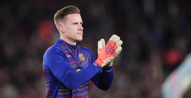 photo  marc-andré ter stegen a fait son retour parmi les titulaires barcelonais.  &copy;  josé breton / afp 