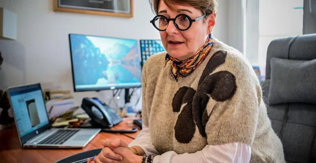 photo  le mans, lundi 15 décembre 2025. l’avocate mickaëlle verdier sera bâtonnière du mans en 2026 et 2027. la passation de bâton se déroule ce mercredi 17 décembre 2025.  &copy;  le maine libre - yvon loué 