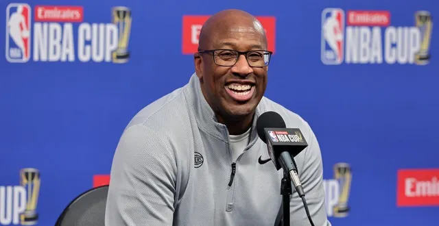 photo  mike brown et les knicks ont mis fin à une disette de plus de 50 ans.  &copy;  ethan miller/getty images via afp 