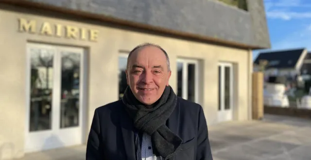 photo  le maire de saint-georges-des-groseillers, dans l’orne, est candidat à sa propre succession lors des prochaines élections municipales de mars 2026.  &copy;  ouest-france 
