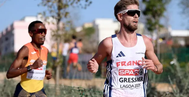 photo  jimmy gressier, médaillé d’argent lors des championnats d’europe de cross sera présent aux mondiaux  &copy;  maja hitij / getty images via afp 