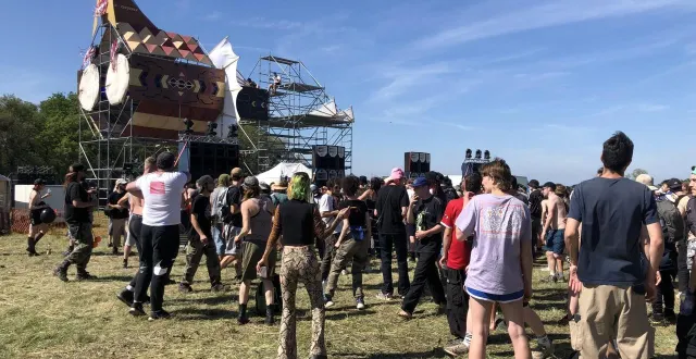 photo  la rave party de parnay en mai 2024 avait attiré plus de 10 000 personnes.  &copy;  archives co 