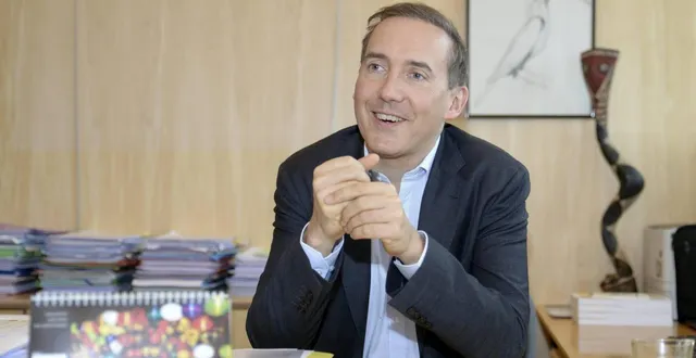 photo  en 2018, gaël giraud, alors chef économiste de l’agence française de développement, alertait quant aux risques d’emballement du climat.  &copy;  eric thauvin 