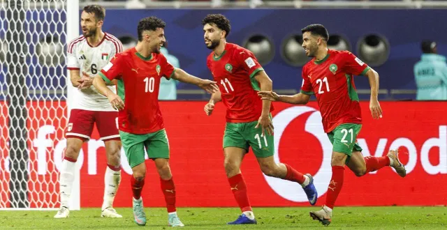 photo  le maroc a l’occasion de décrocher un deuxième sacre dans son histoire en coupe arabe, ce jeudi 18 décembre contre la jordanie.  &copy;  anadolu via afp 