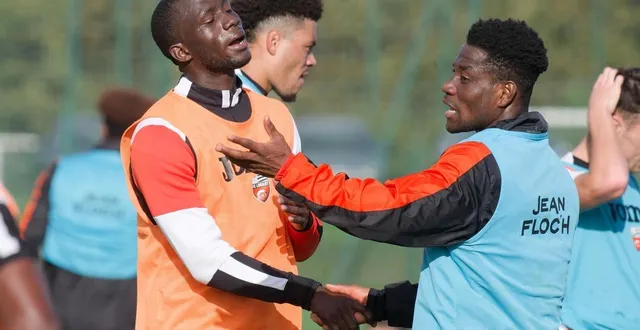 photo  la coupe d’afrique des nations est au cœur des discussions au fc lorient.  &copy;  tarchives hierry creux / ouest-france 