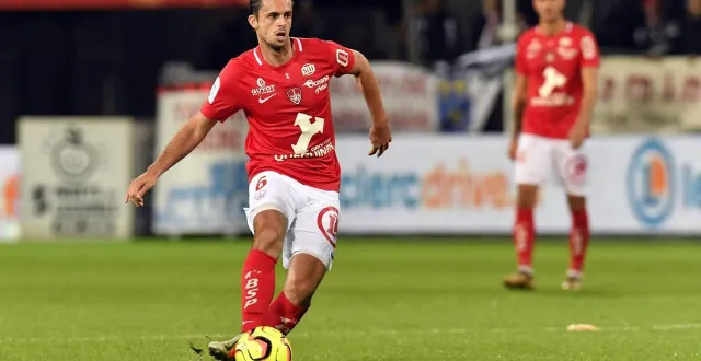 photo  après deux saisons passées au stade brestois, de 2017 à 2019, jessy pi va retrouver son ancien club lors du 32es de finale entre les bretons et l’us avranches.  &copy;  ouest france 