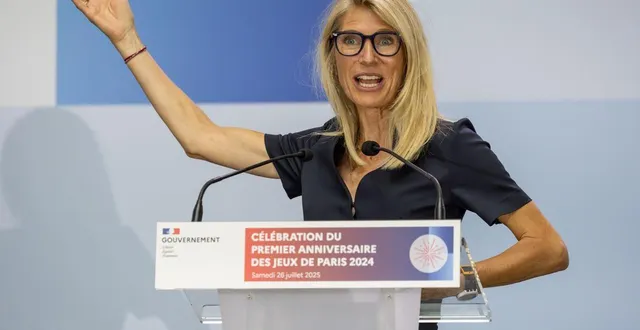 photo  marie barsacq, l’ancienne ministre des sports, a retrouvé un poste.  &copy;  benjamin vodant/hans lucas via afp 