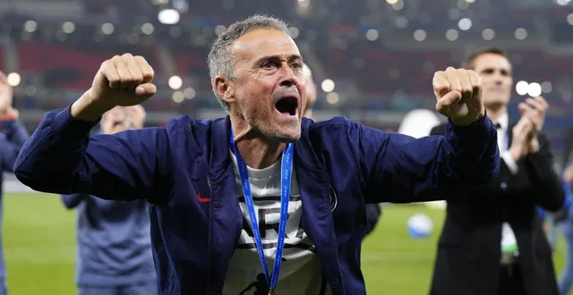 photo  luis enrique a déjà décroché 100 victoires avec le psg.  &copy;  jose hernandez/anadolu via afp 