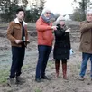 photo  de gauche à droite aurélien darchy, paul heulin, christine courrillaud et louis-luc bellard. selon aurélien darchy, responsable d’opérations chez alter, les premières constructions devraient démarrer en mai ou juin. et ça va s’étaler sur environ deux ans. 