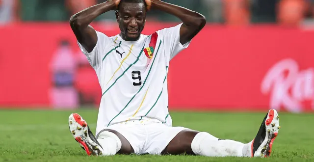 photo  pourtant meilleur buteur des éliminatoires, serhou guirassy (guinée) ne participera pas à la coupe d’afrique des nations.  &copy;  franck fife / afp 
