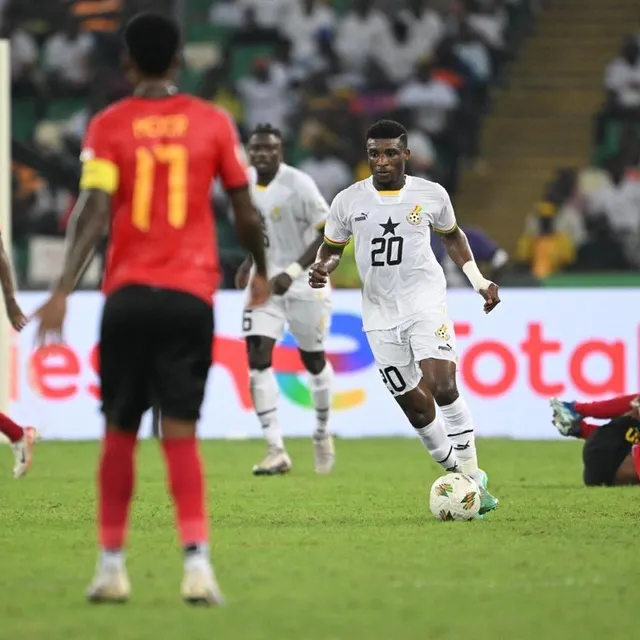 Mohamed Kudus et le Ghana ne participeront pas à la CAN 2025. ISSOUF SANOGO / AFP photo mohamed kudus et le ghana ne participeront pas à la can 2025. © issouf sanogo / afp