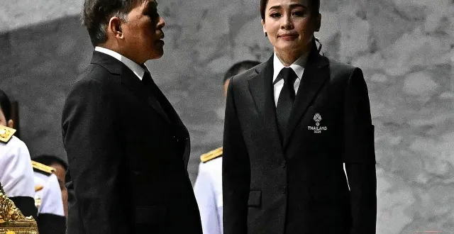 photo  la reine suthida lors de la cérémonie d’ouverture des jeux d’asie du sud-est, à bangkok, le 9 décembre 2025.  &copy;  lillian suwanrumpha / afp 