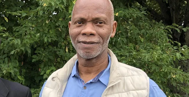 photo  jean-clovis poungui en 2024.  &copy;  archives le maine libre – jean-christophe couderc 