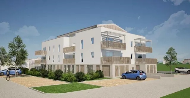 photo  une image de synthèse de l’architecte choisi par le bailleur meldomys pour construire cette résidente à la daguenière.  &copy;  meldomys 