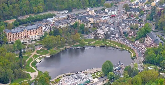 photo  bagnoles-de-l’orne, villégiature de charme - la station thermale s’intègre dans la forêt d’andaine.  &copy;  ouest-france / archives. 