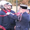 photo  devant 80 personnes dans le square face à la mairie, la cérémonie de la sainte-barbe, samedi, était accompagnée de l’harmonie mézeray-malicorne, et ses treize musiciens. en présence d’une trentaine de sapeurs pompiers, le sergent-chef freddy lhumeau a reçu une médaille pour ses vingt ans de service. décoration remise par le colonel gras. 