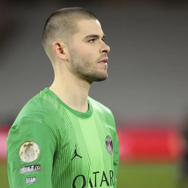 photo lucas chevalier n’a plus joué depuis la rencontre contre l’as monaco.  ©  jean catuffe/dppi via afp
