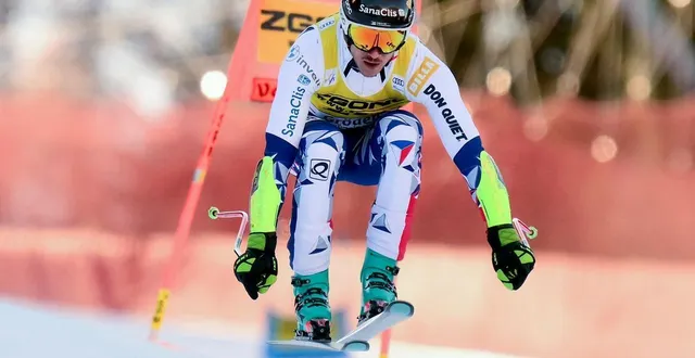 photo  jan zabystran en action.  &copy;  stefano rellandini / afp 