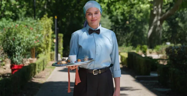 photo  nisma bailly, interprétée par ella philippe, quitte « plus belle la vie, encore plus belle ».  &copy;  â© nicolas lefevre / newen / capa 