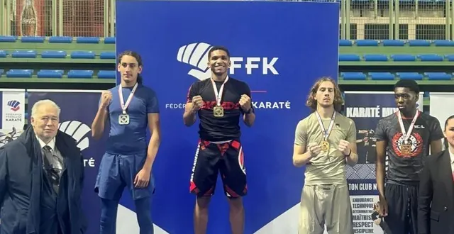 photo  il y a deux semaines, tony a remporté l'or en coupe de france zone nord.  &copy;  dr 