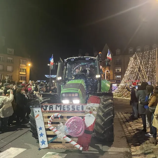 photo les jeunes agriculteurs de messei étaient de la partie.  ©  ouest-france