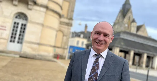 photo  à mamers, frédéric beauchef sollicite un troisième mandat à la tête de la commune.  &copy;  ouest-france. 