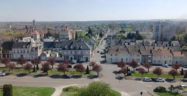 photo  argentan vue de la grande roue.  &copy;  facebook marc lumat 