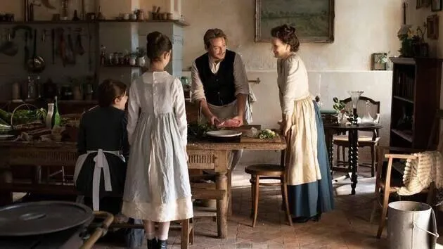 photo la cuisine du château de raguin a été le théâtre de nombreuses scènes du film la passion de dodin bouffant avec benoît magimel et juliette binoche.  ©  carole bethuel