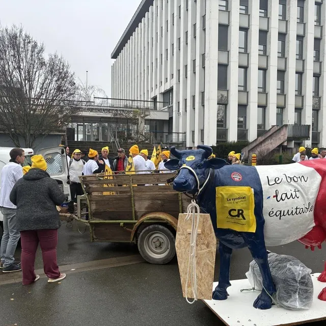 photo les manifestants ont rendez-vous à la préfecture.  ©  ouest-france