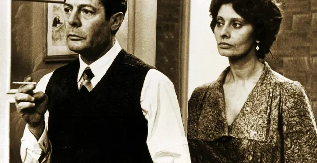 photo  la projection du film « une journée particulière », film d’ettore scola avec marcello mastroianni et sophia lorenest à l’affiche de la semaine du cinéma italien.  &copy;  archives 