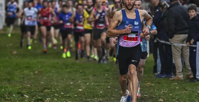 photo  charlélie april a remporté le cross de l’usm, le 2 novembre 2025.  &copy;  archives le maine libre - denis lambert 