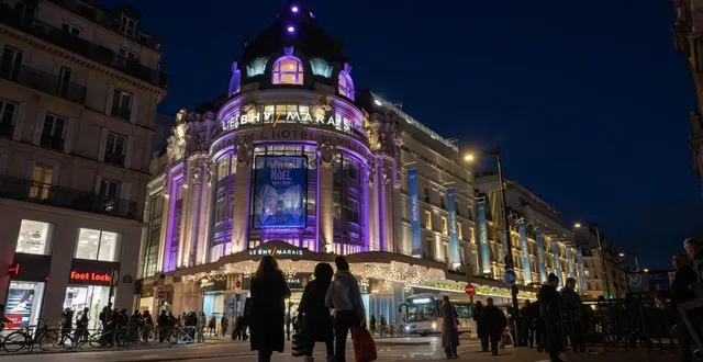 photo  qui va s’emparer des murs du célèbre bhv, le bazar de l’hôtel de ville, fondé en 1856 ?  &copy;  stéphane geufroi / ouest-france 
