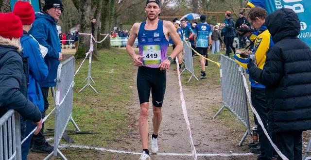 photo  le lavallois charlelie april vainqueur du cross long.  &copy;  arnaud despelchain 