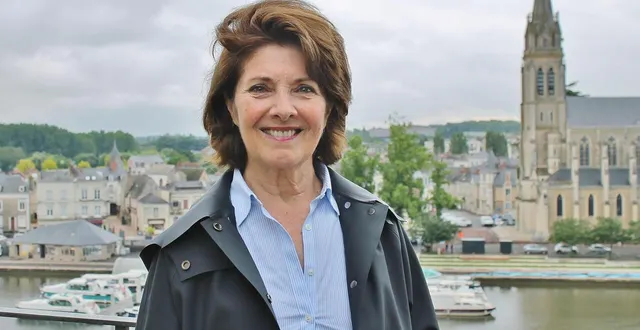 photo  sylvie casenave-péré, ici en 2024, à sablé-sur-sarthe.  &copy;  archives ouest-france 