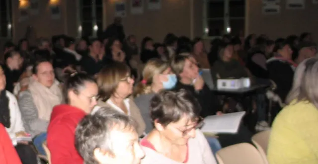 photo  plus de 130 participants étaient présents pour cette conférence.  &copy;  le maine libre 