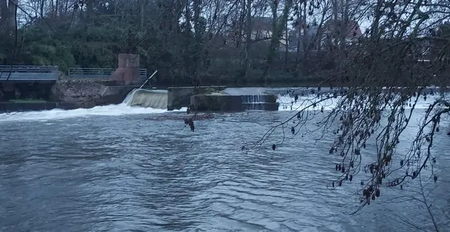 photo  les différentes possibilités pour la réhabilitation du barrage ont été étudiées.  &copy;  le maine libre 